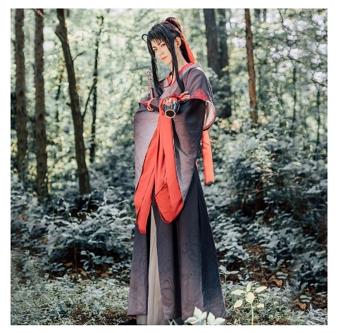 Костюм для косплея Wei Wuxian Mo Xuanyu аниме Grandmaster of Demonic Culture мужской костюм МО дао Zu Ши |