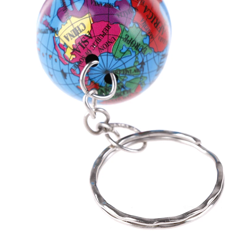 2Pcs Handmade World Map Planet Earth Geography Key Chain Globe Keychain Jewelry Art Pendant Keychains Gift | Игрушки и хобби