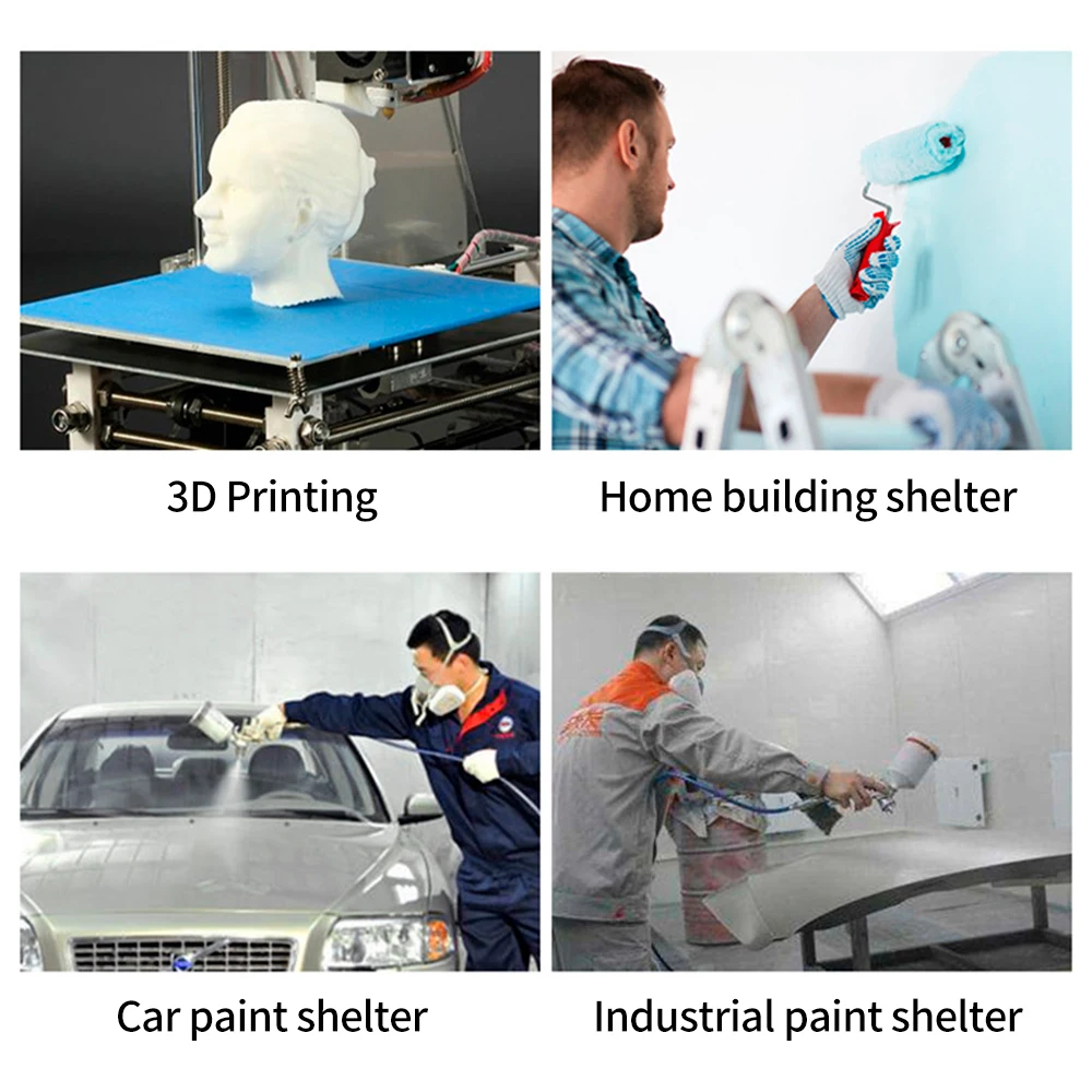 Синяя термомаскировочная лента для 3D принтера устойчивая высокотемпературная