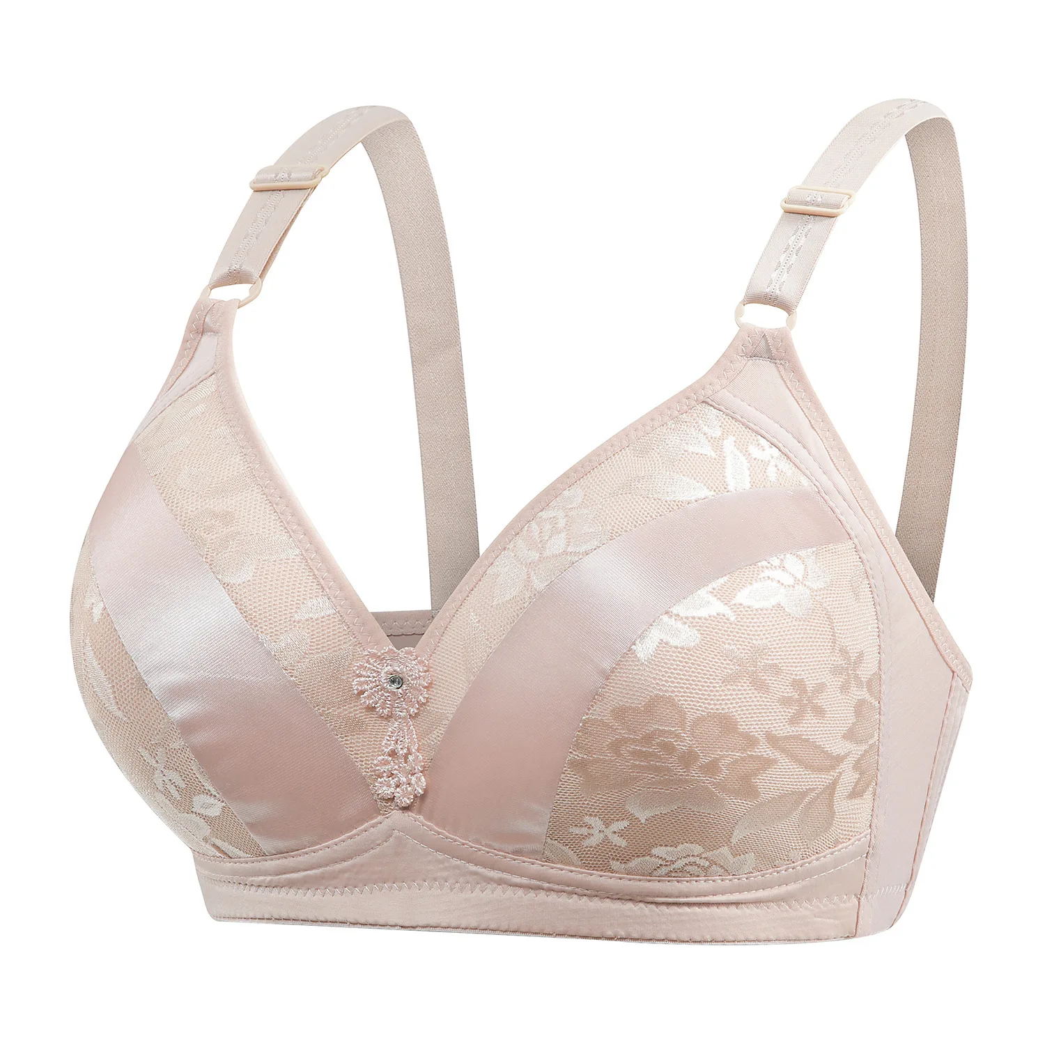 

Women Plus Size Bras Sexy Seamless Bralette Wire Free Lingerie Brassiere Wireless Female Cotton Underwear Big Size High Quality