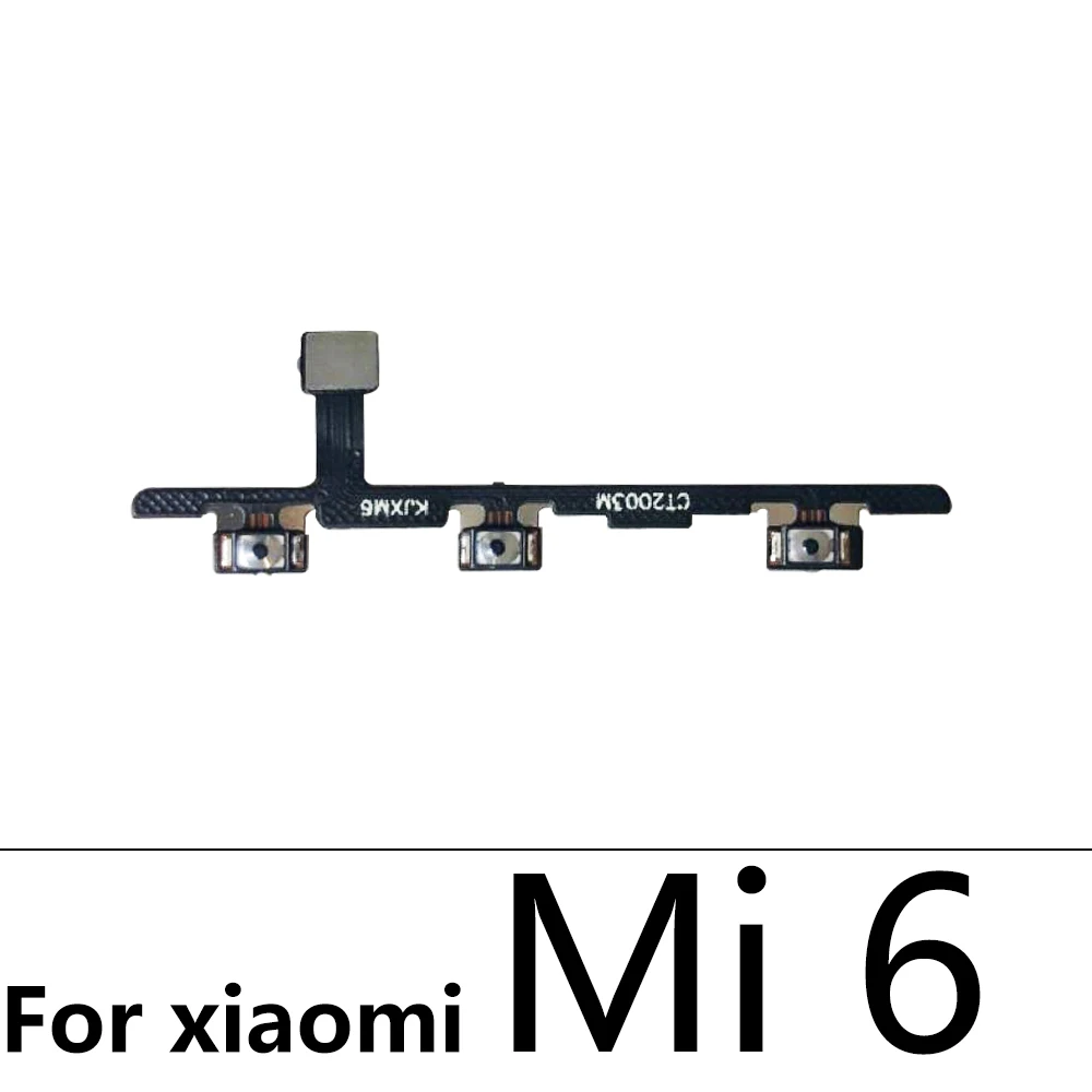 Гибкий шлейф для переключатель вкл/выкл кнопка Xiaomi Mi 5s плюс 6 8 Se A1 Lite 11 Pro/Redmi 3S 5A 7A 8A