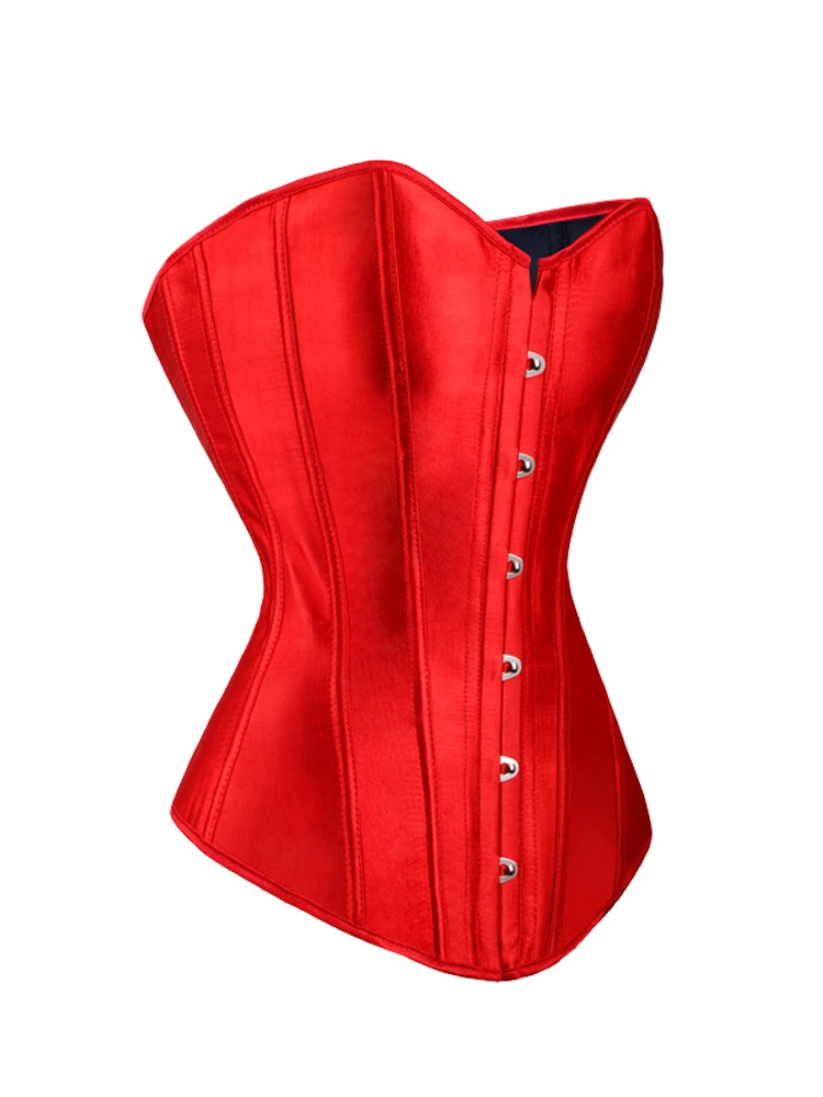 Корсет в стиле стимпанк чистый Готический женский атласный сексуальный бюстье