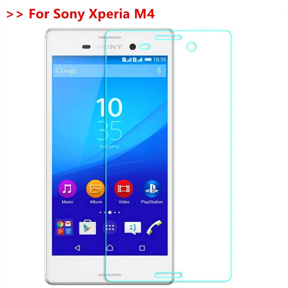 Ультратонкое Защитное стекло для Sony Xperia M4 защита экрана закаленное пленка Aqua E2303
