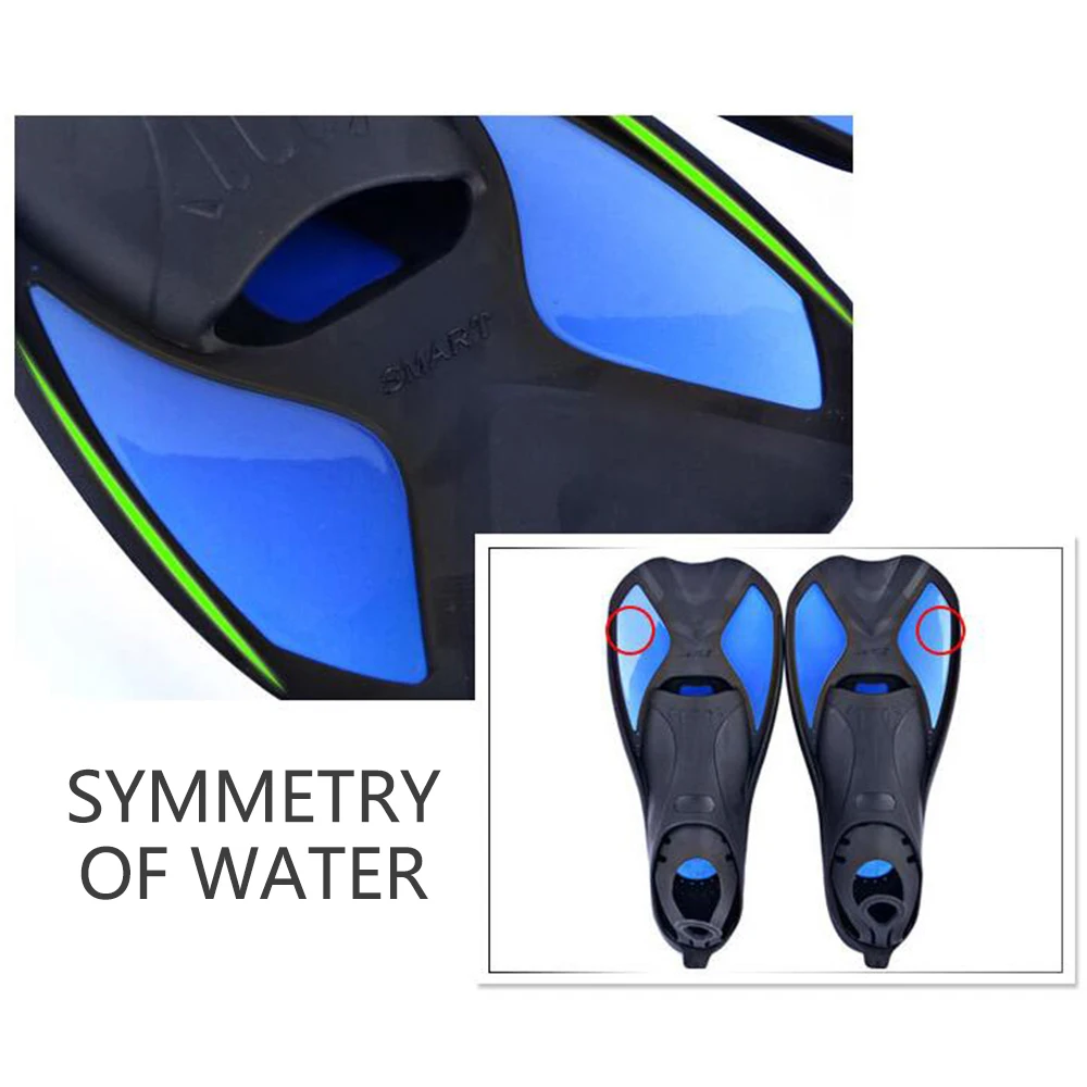 Snorkeling Diving Swimming Fins Adult/kids Flexible Diving equipment training beginner artifact water Sports