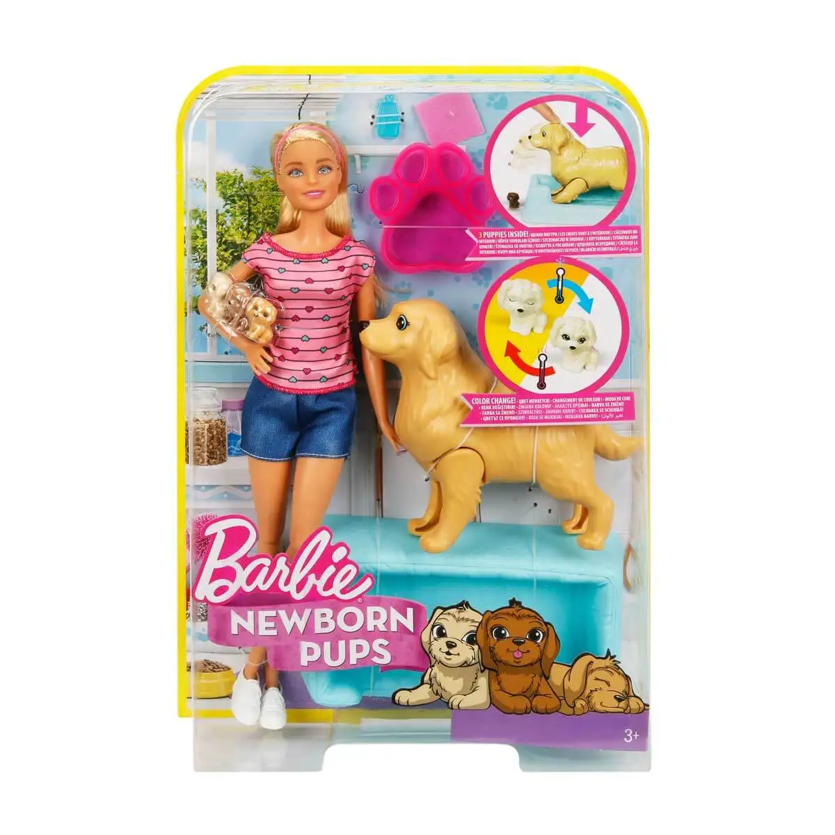 Оригинальная Барби Mattel приводят к собаки: новорожденный Пупс|Куклы| |