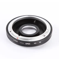 glorystar fd ai adapter ring for canon fdfc lens to nikon d810 d750 d7200 d3300 d5500 dslr camera body w glass len caps