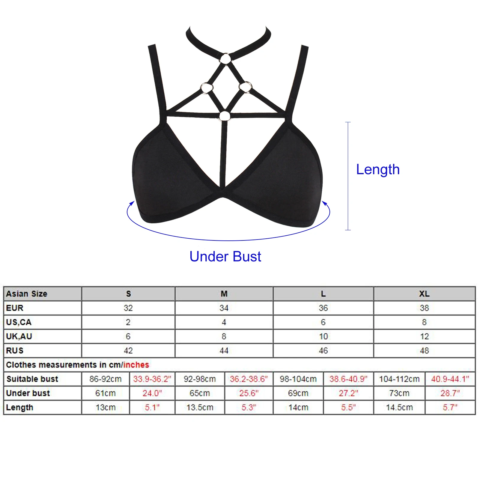 

Women Sexy Lingerie Bra Hollow Out Adjustable Wire-Free Halterneck Push Up Underwear Nightwear Sensual Attire