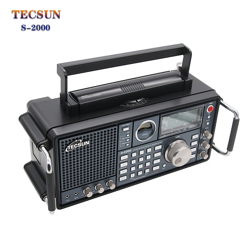 TECSUN S 2000 HAM Любительское радио SSB Двойное преобразование PLL FM/MW/SW/LW Air