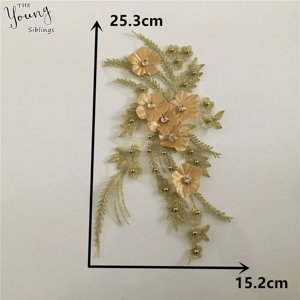 Высокое качество вышивка ABS жемчуг Сделай Сам кружевной тканевый Воротник