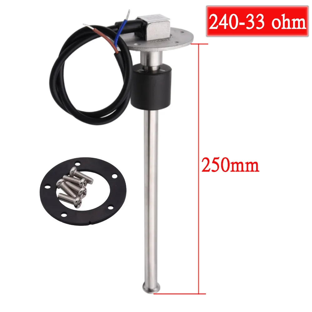 Датчик уровня топлива s 200/250/300/400/450 мм подходит для 0 190ohm 240 33ohm датчик лодки