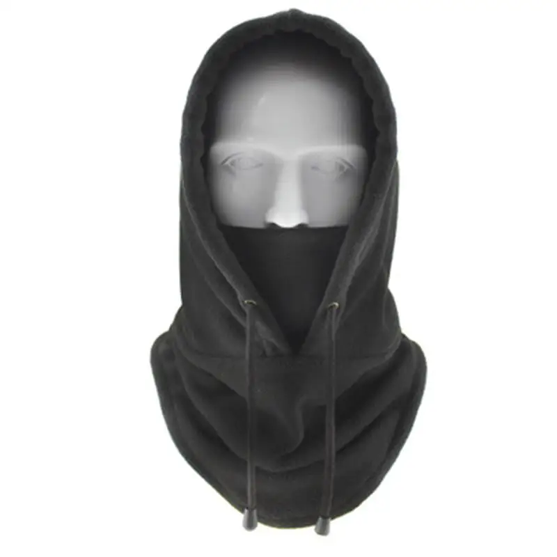

cycling cap in winter windproof cap outdoor sports scarf cold-proof thickening headgear cs face mask fleece warm hat