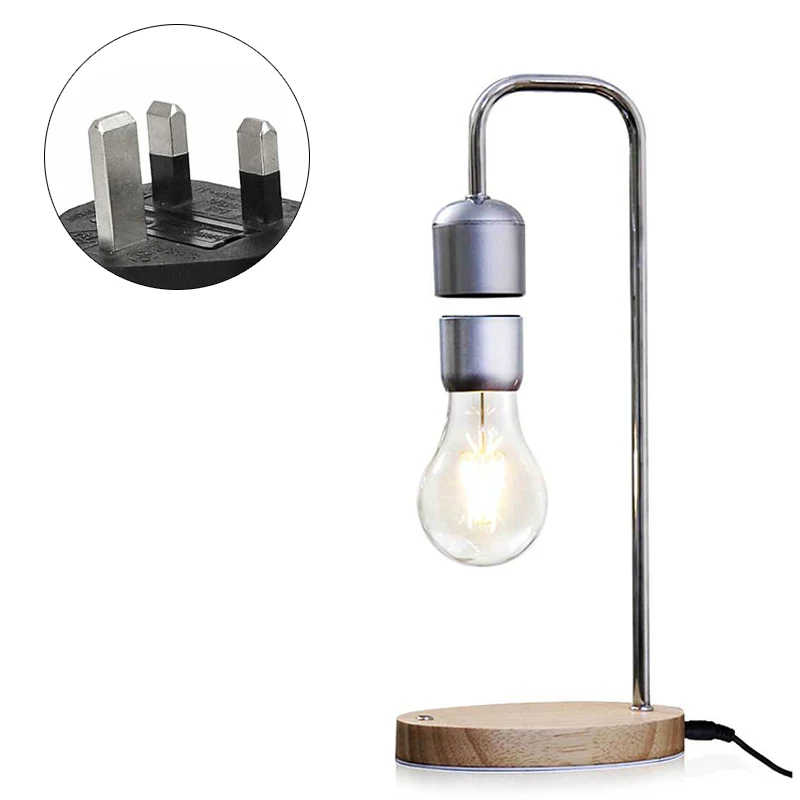Дропшиппинг парящий Магнитный левитационный светильник Настольная плавающая лампа для уникального подарка декоративный магнит левитационный ночной Светильник парящий - Цвет: UK PLUG