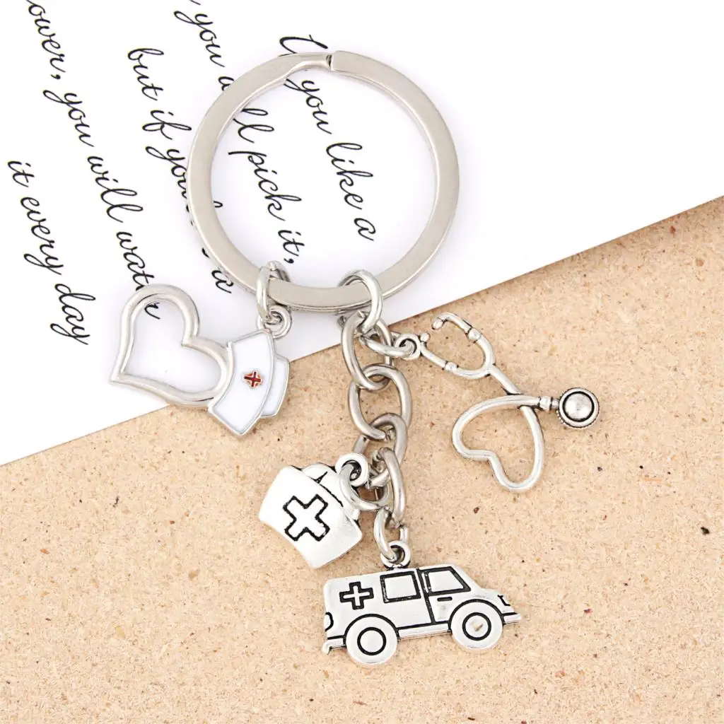 1 шт. медицинская аварийная скорая брелок для медсестры подвеска стетоскоп