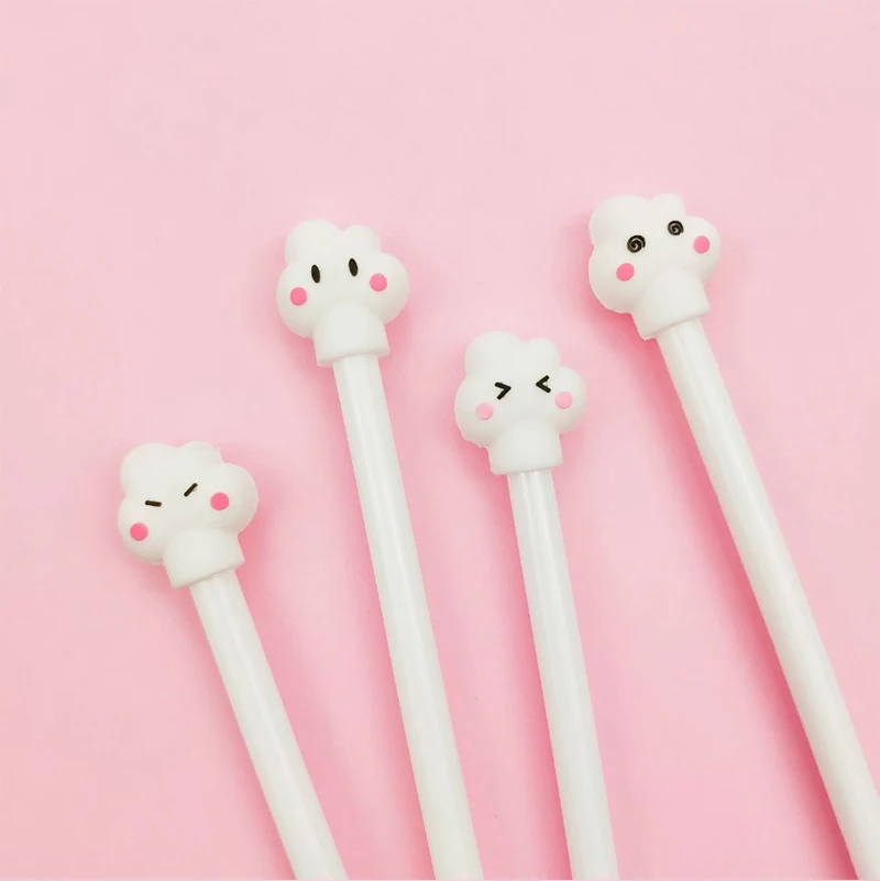 Kawaii Ручка гелевая ручка для творчества в виде облака гелевая ручка супер милая Милая ручка канцелярские принадлежности Школьные принадлежности индивидуальная ручка для офиса школьные принадлежности