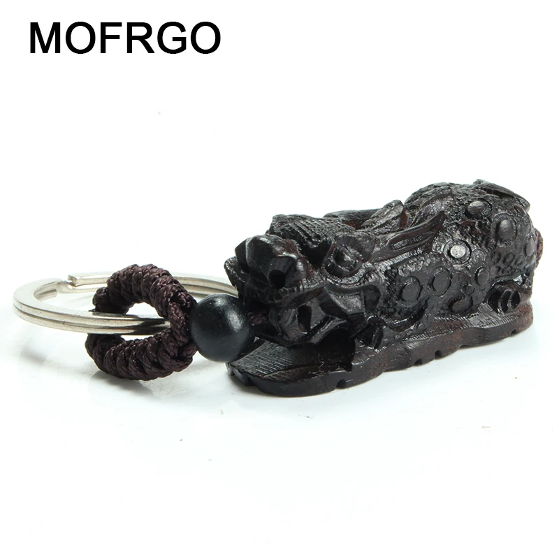 Китайские традиционные изделия из древесины чёрного дерева резная мини повезло