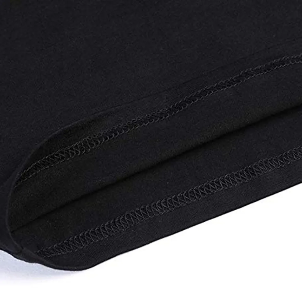 2020 Женская Черная майка без рукавов с круглым вырезом и пуговицами повседневный