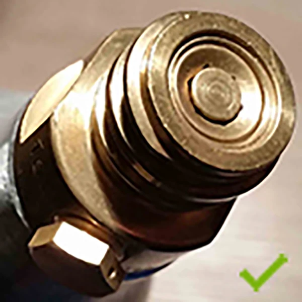 

Soda Stream Cylinder Refill Adapter Connector Kit Bleed Valve with Seal Ring