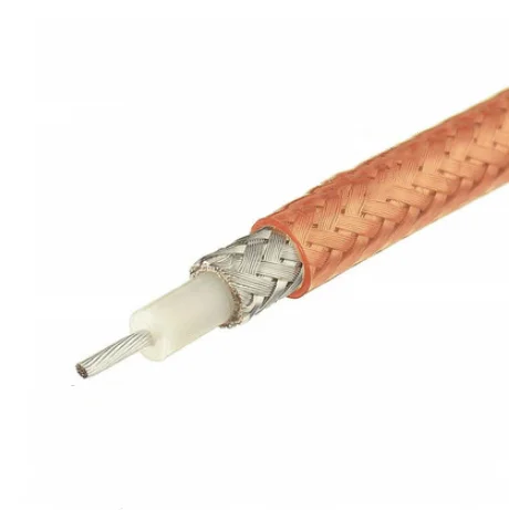 

RG400 Double Shielded Copper Braid Low loss high temperature resistance RF Coaxial cable Connector Coax Cable