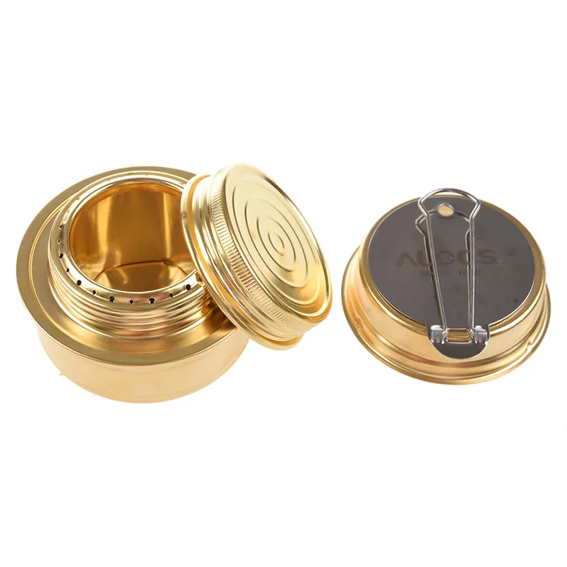Alocs CS-B02 Ultralight Stainless New Outdoor Spirit Alcohol Liquid Solid Stoves Estufa De for Camping Hiking | Спорт и развлечения