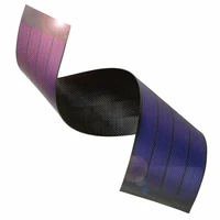 thin film solar panel cell flexible battery ogniwa fotowoltaiczne flex folding solar panneau solaire zonnepaneel 1 2w 0 2a