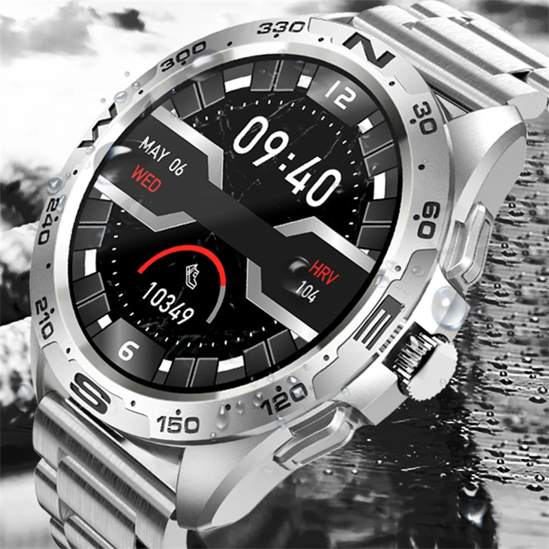 

New 360*360HD Screen Smart Watch Men full Touch Screen Sports Fitness Watch IP67 Waterproof Bluetooth Android ios Smart Watch