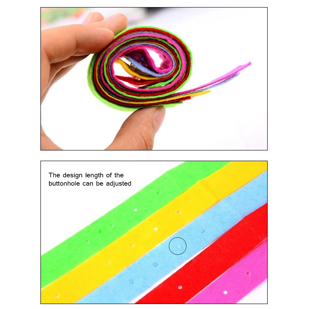 

Mosquito Repellent Bracelet Non-Toxic Natural Mosquito Repellent Bracelet For Children Home Outdoor Pest Reject Non-Woven