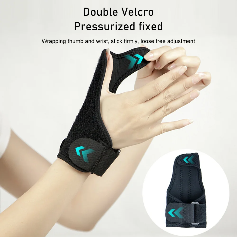 

Thumb Brace Adjustable Thumb Stabilizer Finger Support Wrist Band Finger Brace for Tendonitis Arthritis Soft Tissue Injuries