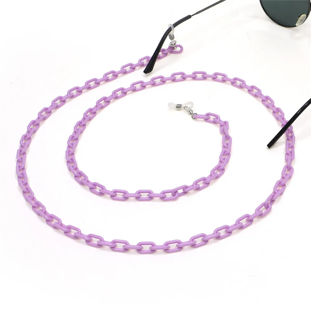 

Acrylic Candy Color Reading Glasses Chain For Women Cords Beaded Eyeglass Lanyard Hold Straps Sunglasses Chain Cord