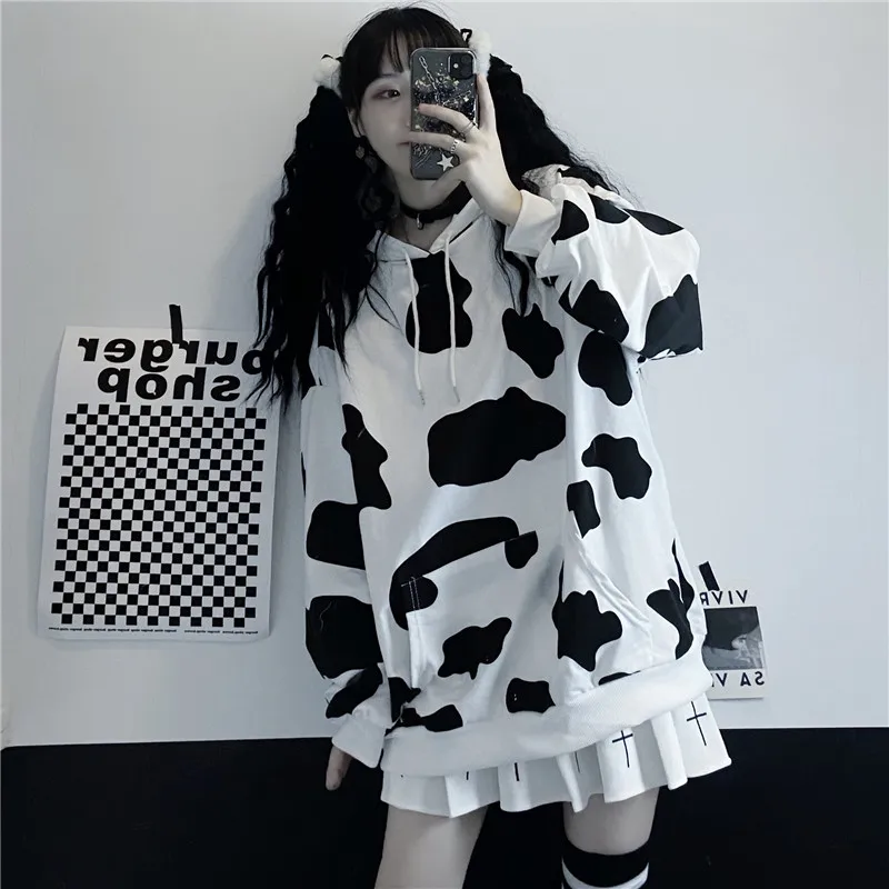 Women Sweetshirts Kawaii Clothes Sweatshirt Women Korean Fashion Women Pullovers Harajuku Hoodie Oversized Hoodie Autumn Winter