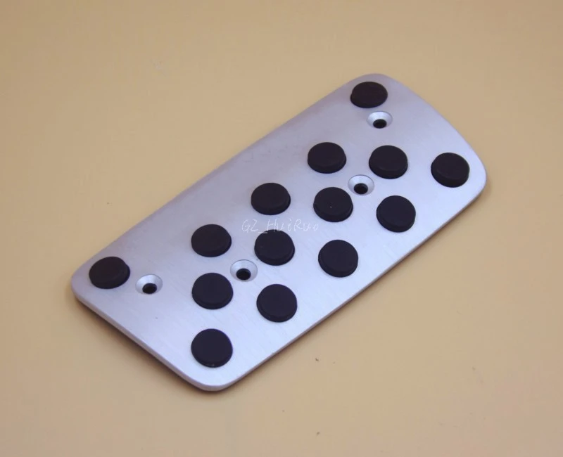 Высокое качество алюминиевого сплава Авто ускоритель тормоз ног педали наклейки