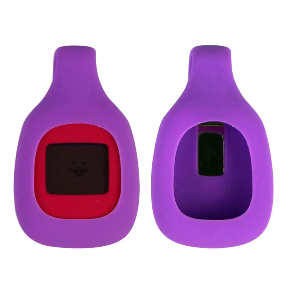 Цветной сменный силиконовый резиновый зажим Чехол держатель чехол для Fitbit Zip
