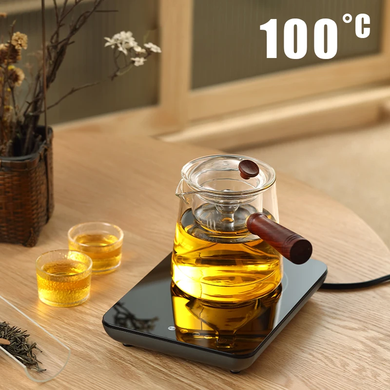 

600 Вт Электрический фотоэлектрический обогреватель для чашек, чайник, подставка под кипяченую воду, 3 режима, нагревательная печь, подогрева...