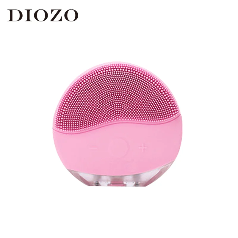 

DIOZO Silicone Facial Cleansing Brush Ultrasonic Vibration Deep Cleansing Electric Face Cleaner