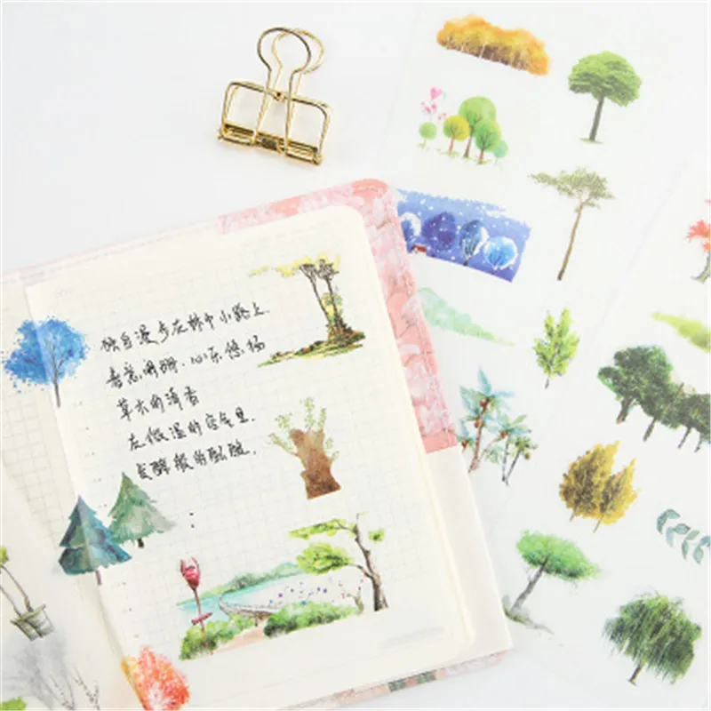 6 цветов Мультяшные наклейки с надписью Meet The Spring детские игрушки Набор Аниме