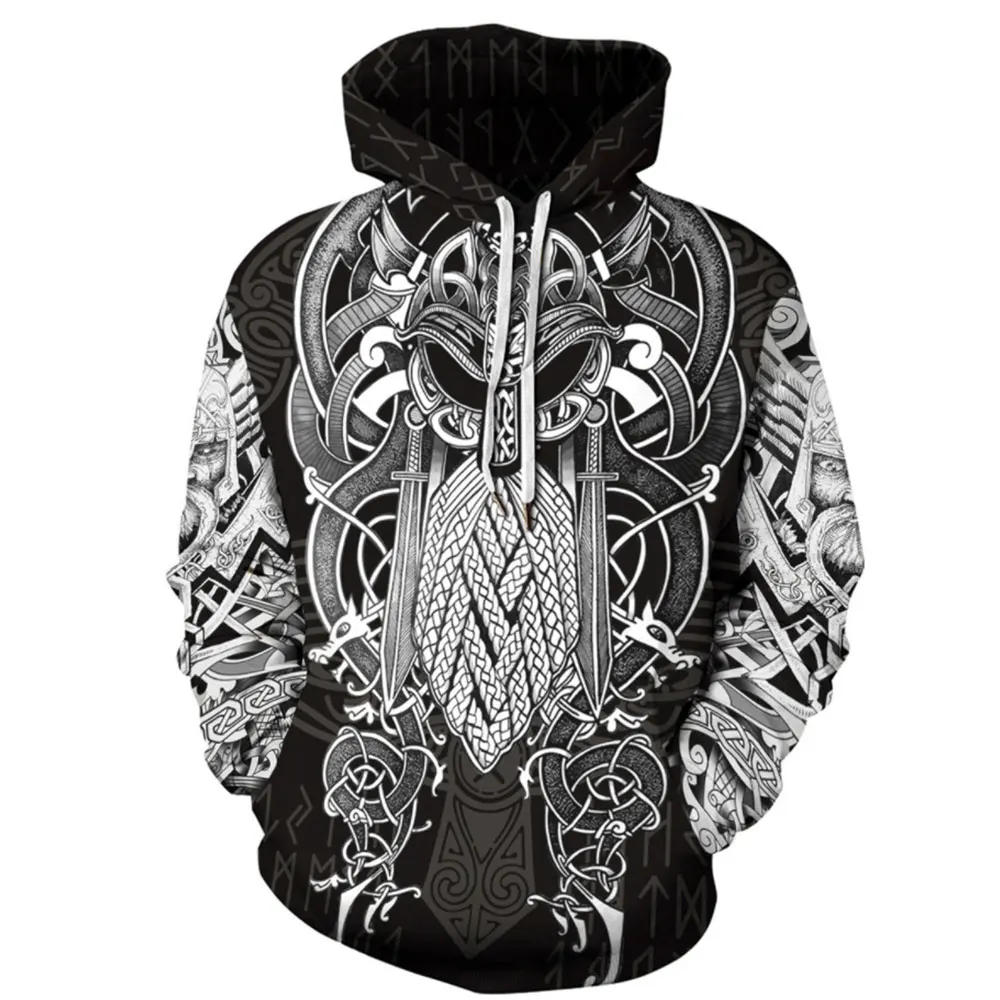 

Beautiful Viking Mjolnir odin 3D All Over Printed Unisex Deluxe Hoodie Men Sweatshirt Zip Pullover Casual Jacket Tracksuit