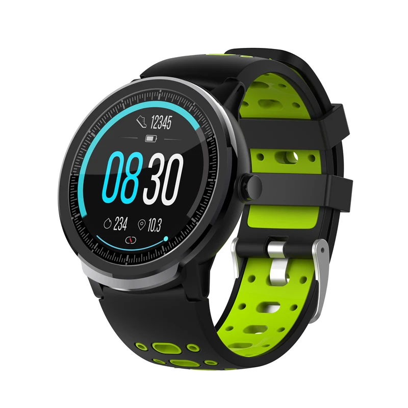 green SENBONO S10pro полный сенсорный смарт часы для мужчин женщин спортивные часы монитор сердечного ритма во время сна Браслет Smartwatch для IOS Android телефон - Цвет: green