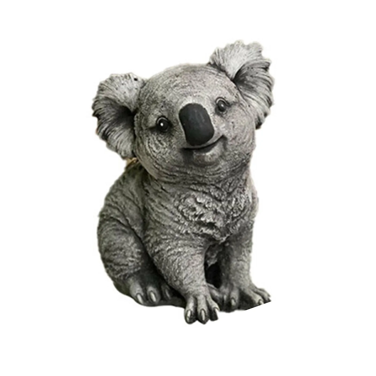 

Cute Koala Statue Garden Yard Ornament Resin Sculpture Weather Resistant Ornament @LS