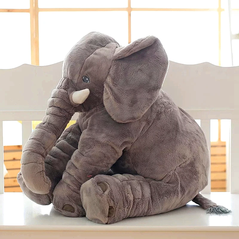 

Kids Olifant Zacht Kussen Grote Olifant Speelgoed Knuffels Knuffels Baby Pluche Pop Baby Speelgoed Kinderen Gift Drop Shipping