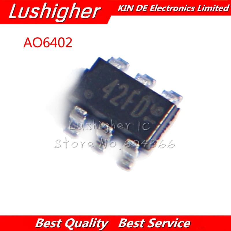 

20 шт. AO6402AL SOT23-6 AO6402A SOT23 AO6402 SMD