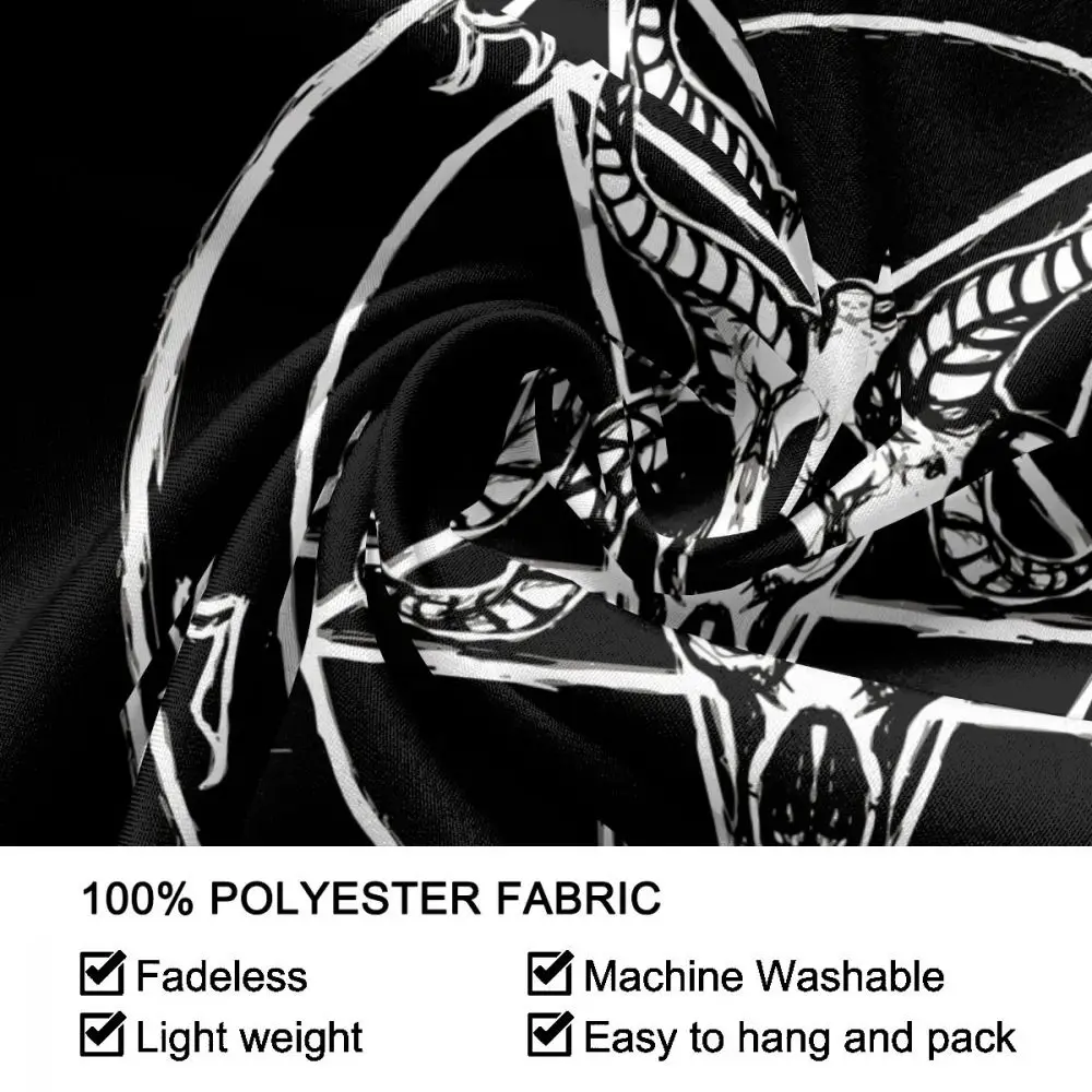 

Baphomet Pentagram.png Tapestry Wall Decor Tapestries Polyester Beach Mat Novelty