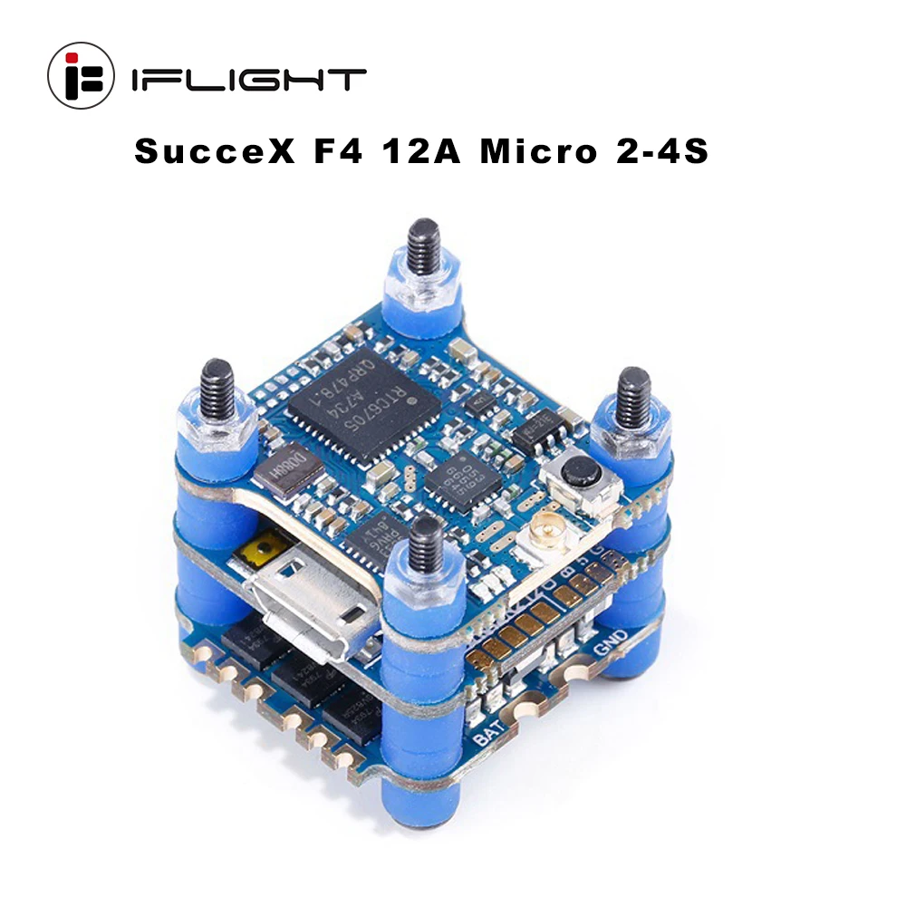 Мини-Башня управления полетом iFlight sucex F4 V1.5 2-4S с 12A Micro 4 в 1 ESC/PIT/25/100/200mW VTX для FPV Racing