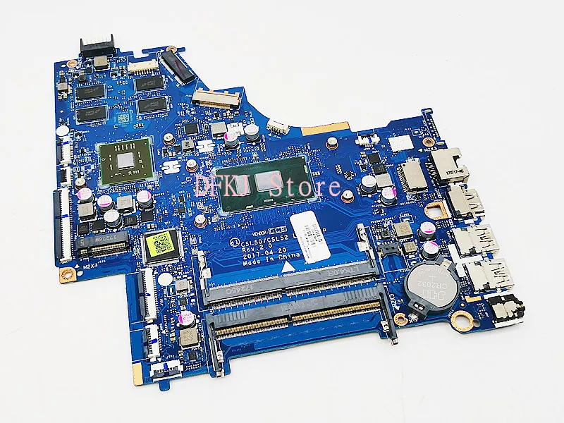 

Материнская плата для ноутбука HP 15-bs 15g-br 15q-bu, 928639-601, 928639-928639, 501-001, 520/2 ГБ, i5-7200U