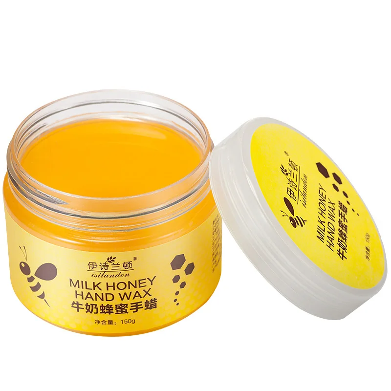 Парафиновая восковая маска для рук молочный медовый мягкий уход за кожей