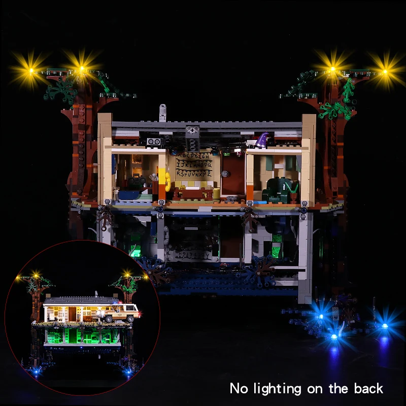

Led Lighting Kit for 75810 Strangering-Thingsed Turn The World Upside Down Building Blocks Diy Lighting Set No Mode