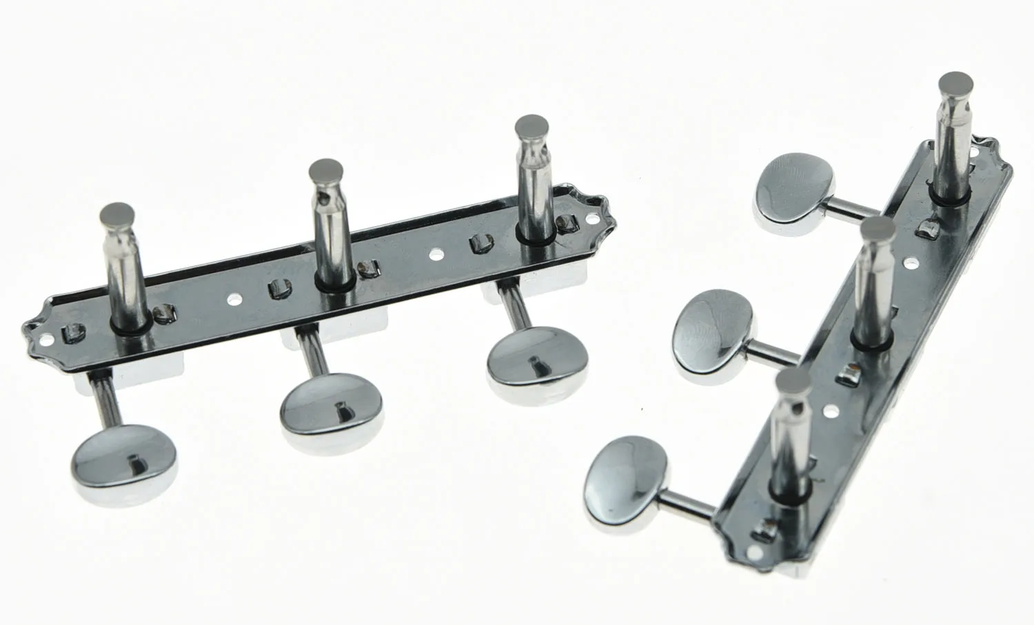 KAISH из хрома/никелевый винтажный 3 на пластине 3x3 тюнинг гитары ключи тюнеры для LP