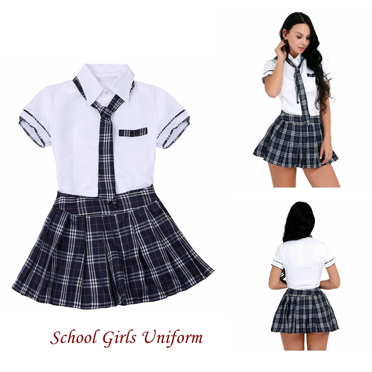 US UK японский костюм школьницы униформа женский сексуальный эротический