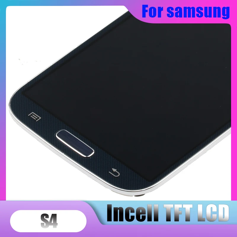 Для Samsung S4 I9505 LCD I9500 i9505 для i337 i9515 i959 ЖК экран с сенсорным дигитайзером в сборе 100%