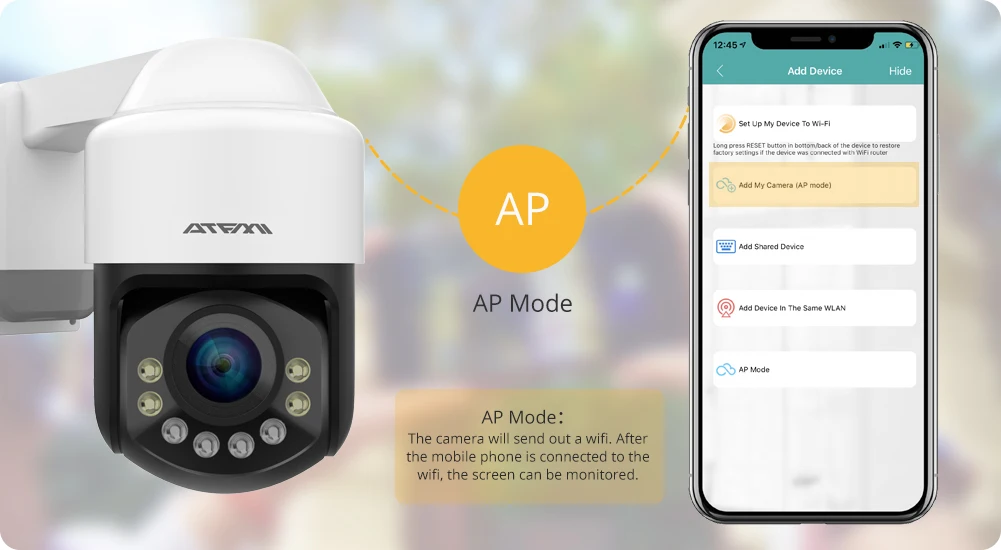 Наружный Wifi роутер для Камера безопасности ip камера HD 4MP cctv Mini 3 дюймов PTZ Скорость купол Камера s Беспроводной 5X зум двухстороннее аудио Onvif iCsee