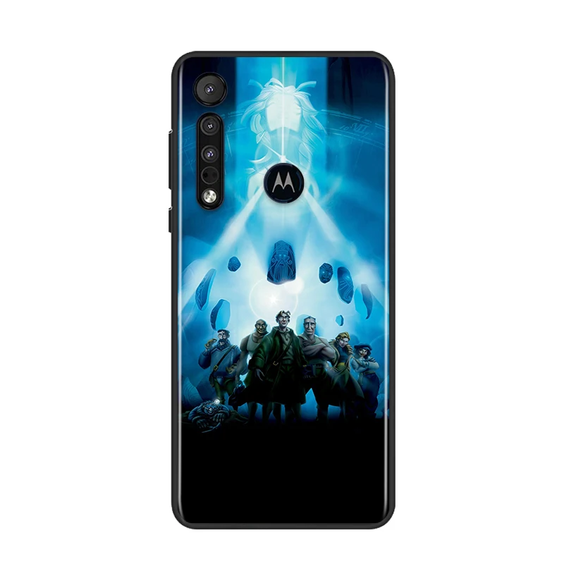 

Atlantis The Lost Empire For Motorola G9 G8 G Edge One E7 E6 Power Lite Marco Hyper Fusion Plus Play Black Phone Case