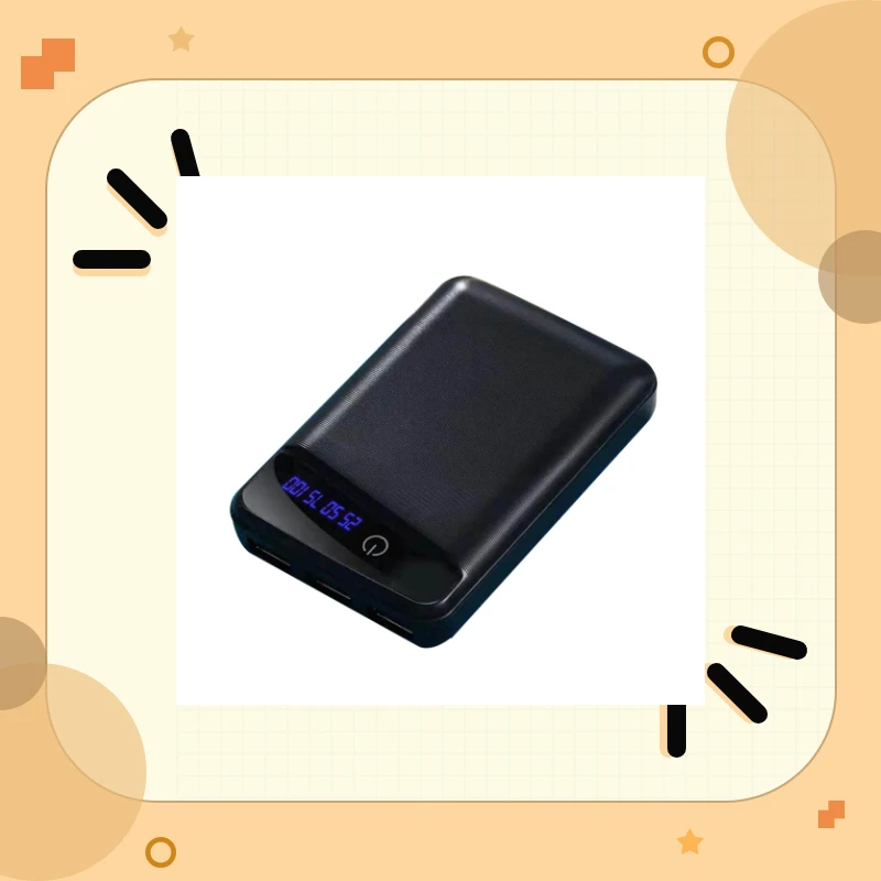

Portable triple USB DIY 3x18650 Battery LED Light Charger Cover Digital Display Power Bank Case DIY Box 3 USB Ports Shell Kit